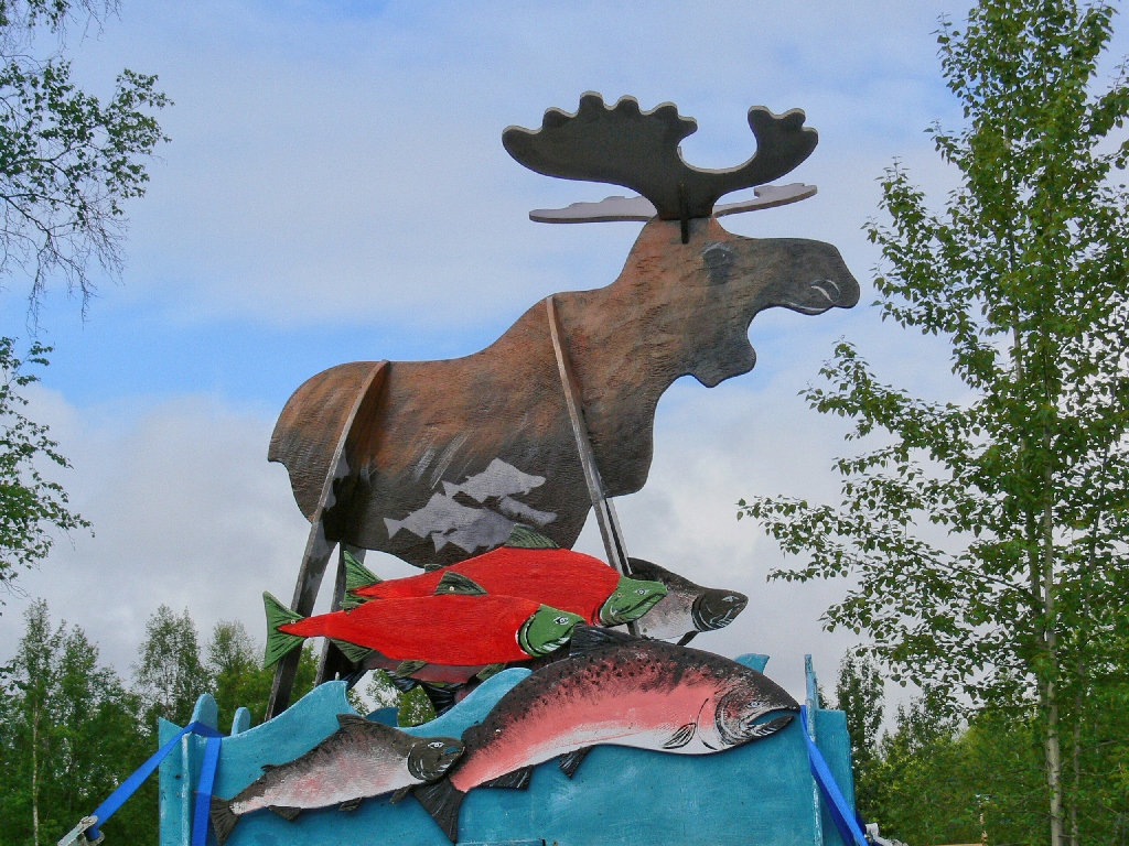 Special Places Moose Dropping Festival, Talkeetna, Alaska