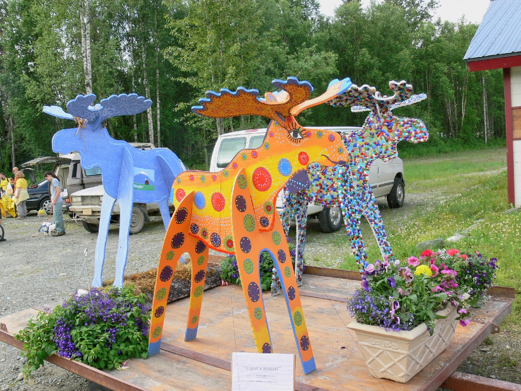 Special Places Moose Dropping Festival, Talkeetna, Alaska